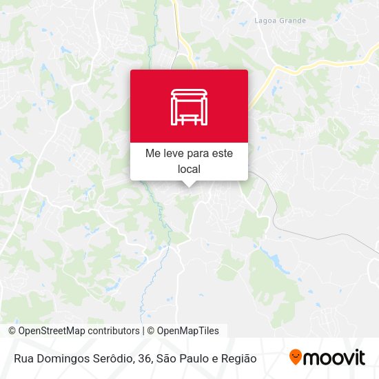 Rua Domingos Serôdio, 36 mapa