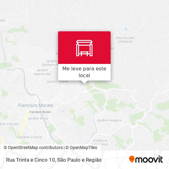 Rua Trinta e Cinco 10 mapa