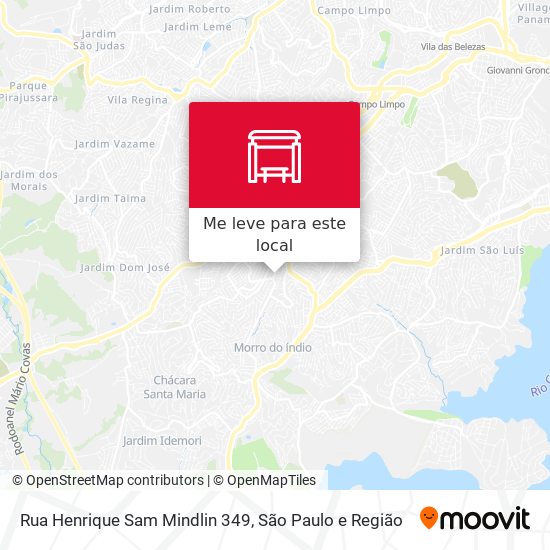 Rua Henrique Sam Mindlin 349 mapa