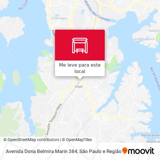 Avenida Dona Belmira Marin 384 mapa