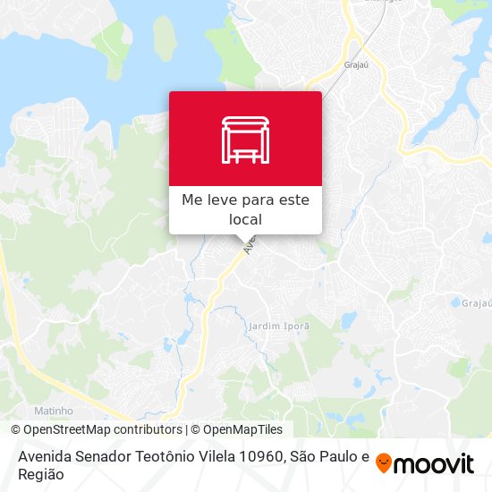 Avenida Senador Teotônio Vilela 10960 mapa