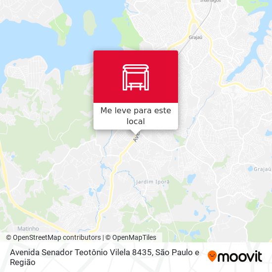 Avenida Senador Teotônio Vilela 8435 mapa