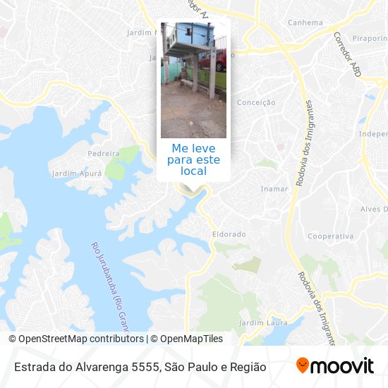 Estrada do Alvarenga 5555 mapa