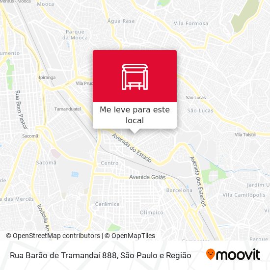 Rua Barão de Tramandaí 888 mapa
