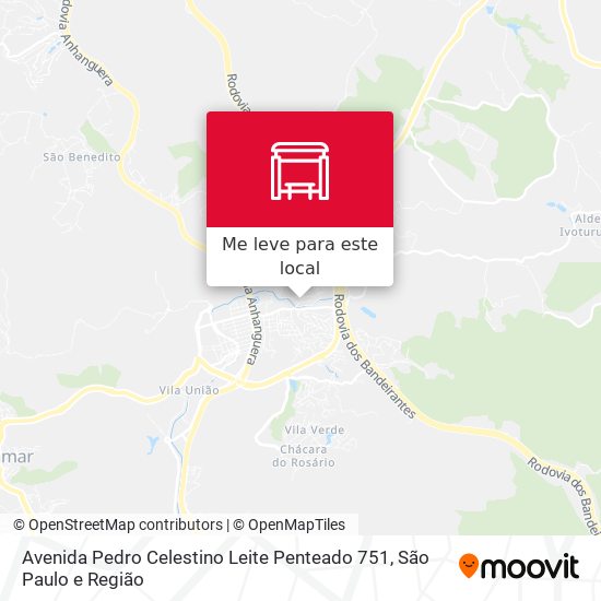 Avenida Pedro Celestino Leite Penteado 751 mapa