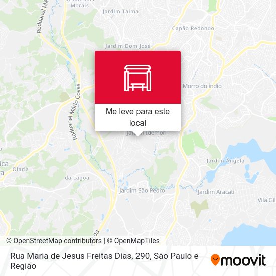Rua Maria de Jesus Freitas Dias, 290 mapa