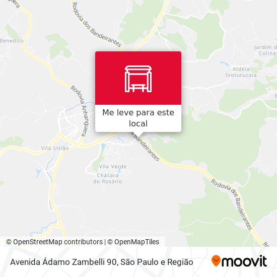 Avenida Ádamo Zambelli 90 mapa