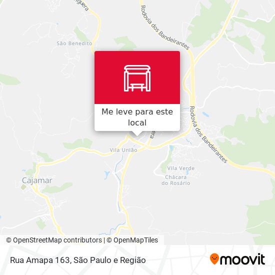 Rua Amapa 163 mapa