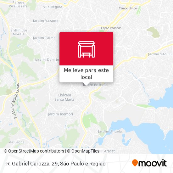 R. Gabriel Carozza, 29 mapa