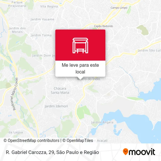 R. Gabriel Carozza, 29 mapa