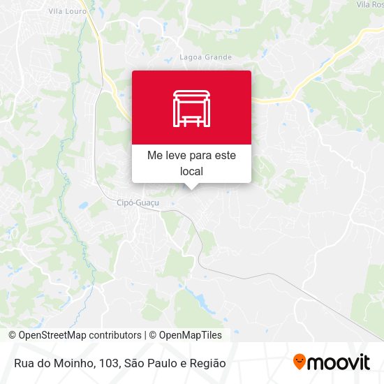 Rua do Moinho, 103 mapa