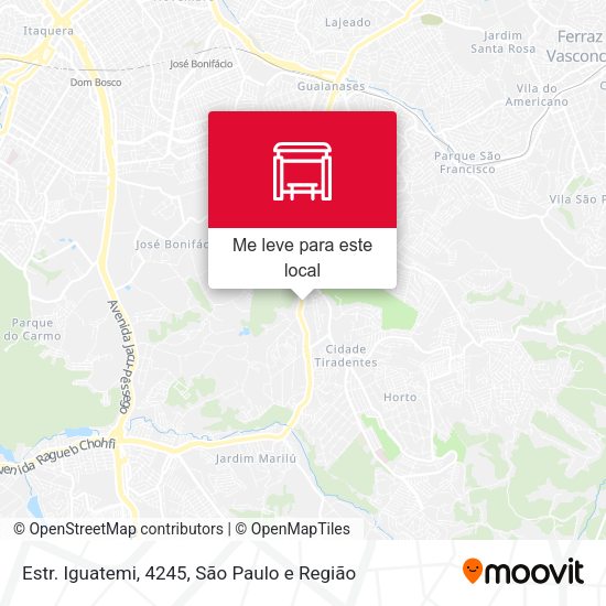 Estr. Iguatemi, 4245 mapa