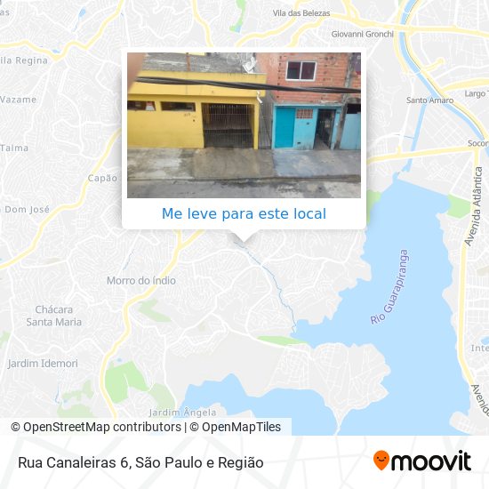 Rua Canaleiras 6 mapa