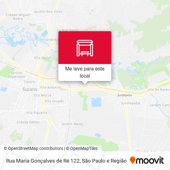 Rua Maria Gonçalves de Ré 122 mapa