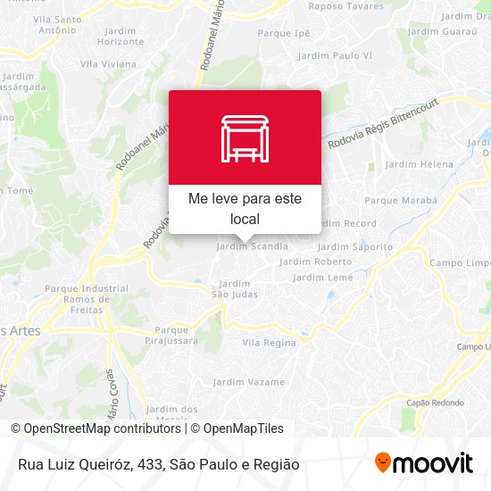 Rua Luiz Queiróz, 433 mapa