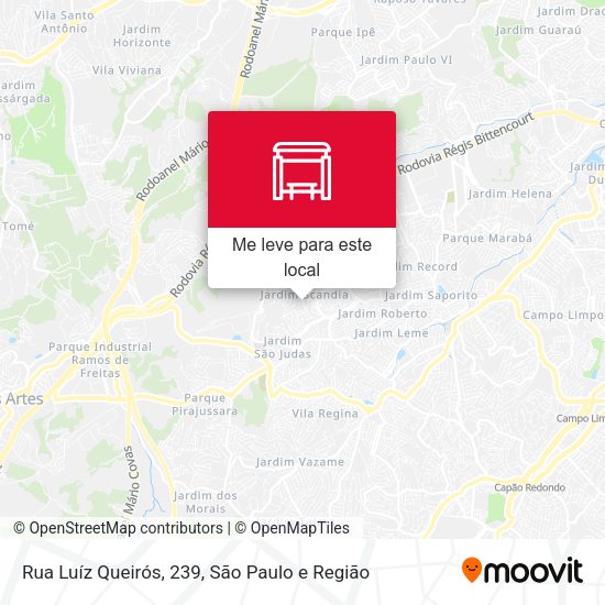 Rua Luíz Queirós, 239 mapa