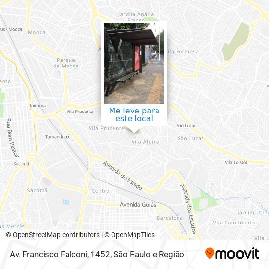 Av. Francisco Falconi, 1452 mapa