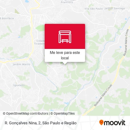 R. Gonçalves Nina, 2 mapa