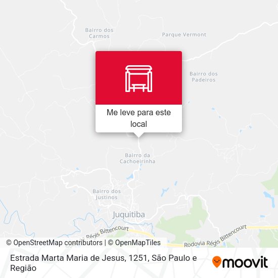 Estrada Marta Maria de Jesus, 1251 mapa