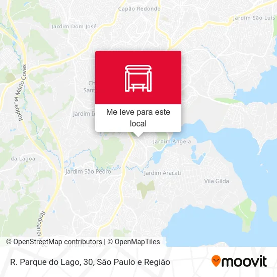 R. Parque do Lago, 30 mapa
