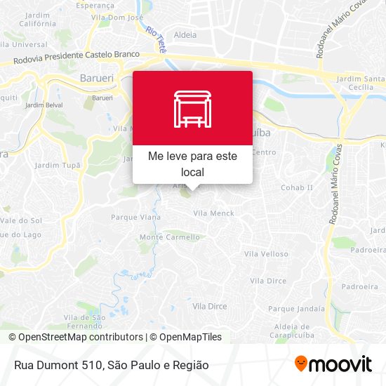 Rua Dumont 510 mapa