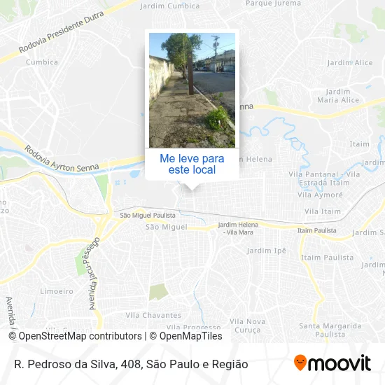 R. Pedroso da Silva, 408 mapa