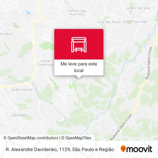 R. Alexandre Davidenko, 1129 mapa