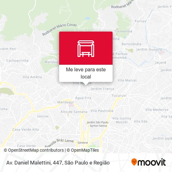 Av. Daniel Malettini, 447 mapa