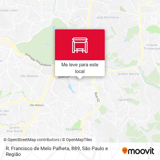 R. Francisco de Melo Palheta, 889 mapa