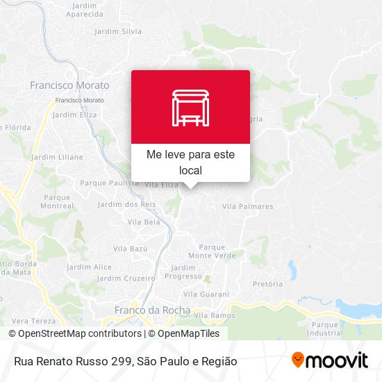Rua Renato Russo 299 mapa