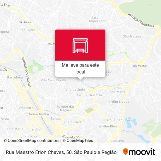 Rua Maestro Erlon Chaves, 50 mapa