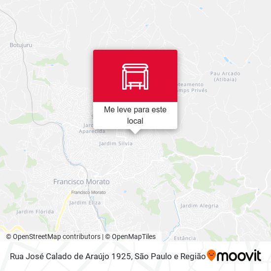 Rua José Calado de Araújo 1925 mapa