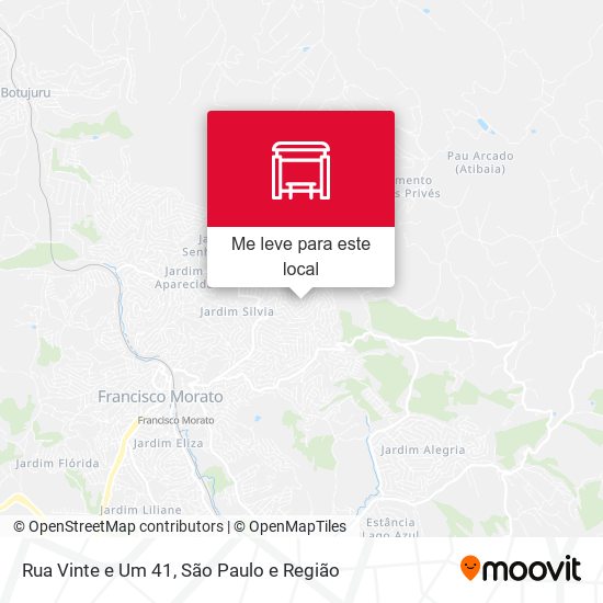 Rua Vinte e Um 41 mapa