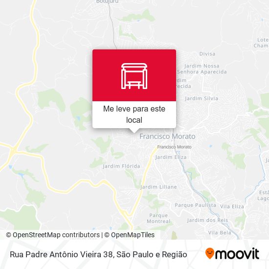 Rua Padre Antônio Vieira 38 mapa