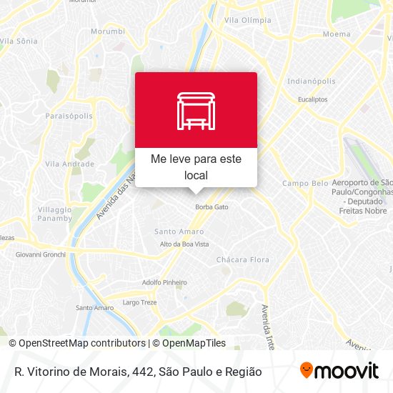 R. Vitorino de Morais, 442 mapa