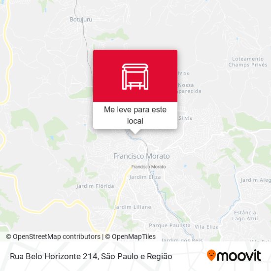 Rua Belo Horizonte 214 mapa