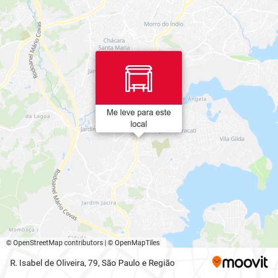 R. Isabel de Oliveira, 79 mapa