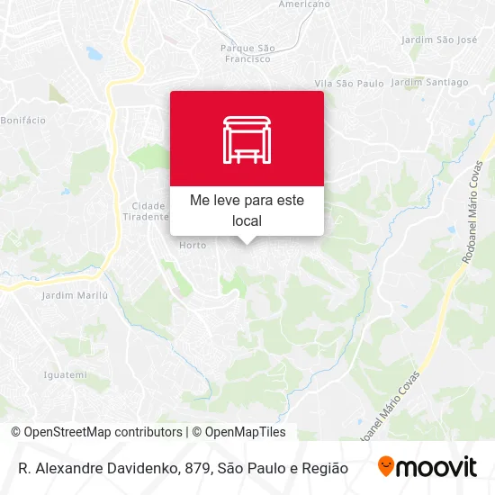 R. Alexandre Davidenko, 879 mapa