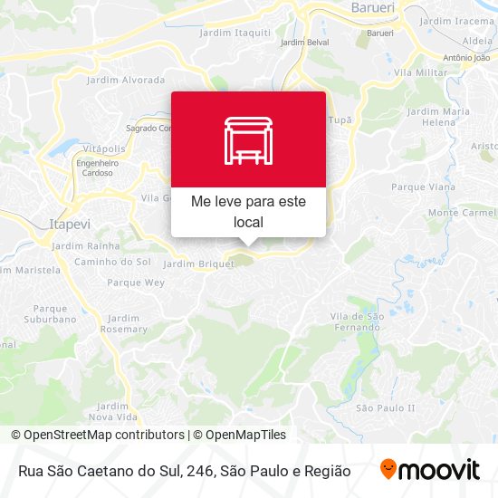 Rua São Caetano do Sul, 246 mapa