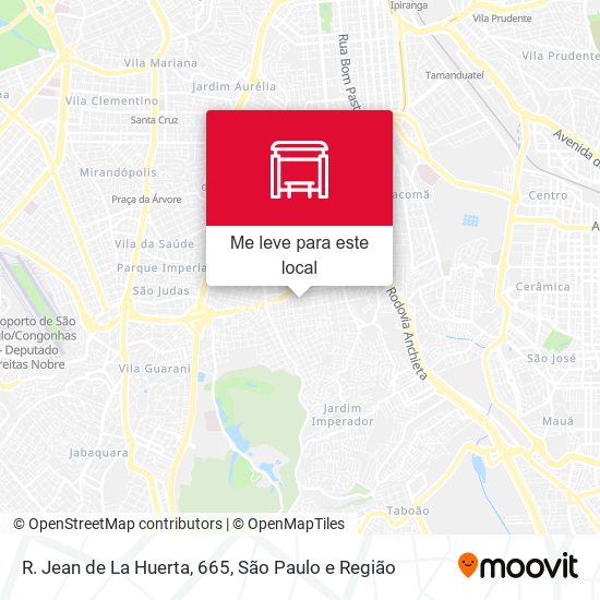 R. Jean de La Huerta, 665 mapa