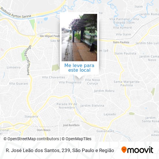 R. José Leão dos Santos, 239 mapa