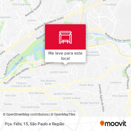 Pça. Félix, 15 mapa