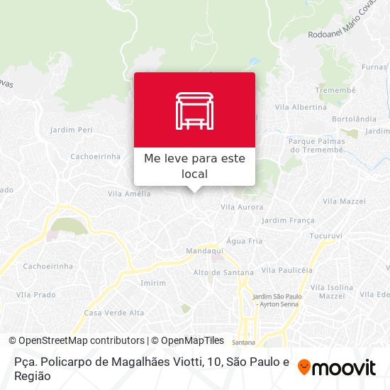Pça. Policarpo de Magalhães Viotti, 10 mapa