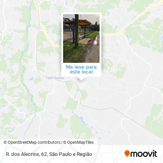 R. dos Alecrins, 62 mapa