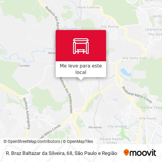 R. Braz Baltazar da Silveira, 68 mapa