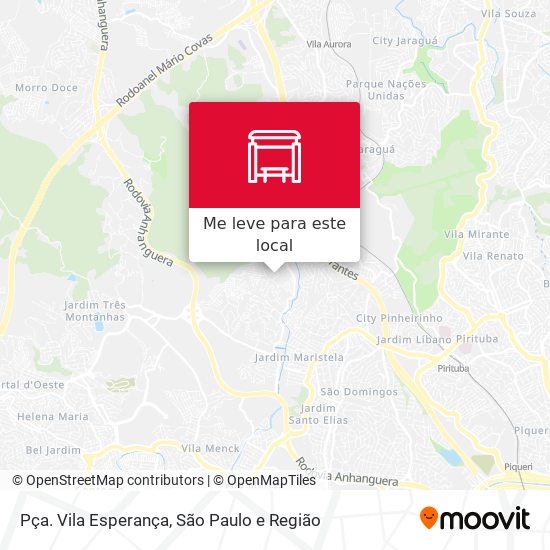 Pça. Vila Esperança mapa