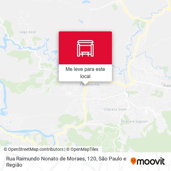 Rua Raimundo Nonato de Moraes, 120 mapa