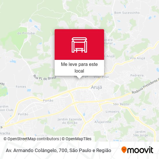 Av. Armando Colângelo, 700 mapa