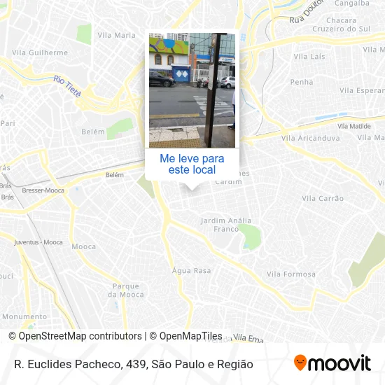 R. Euclides Pacheco, 439 mapa