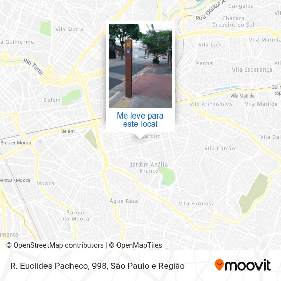 R. Euclides Pacheco, 998 mapa